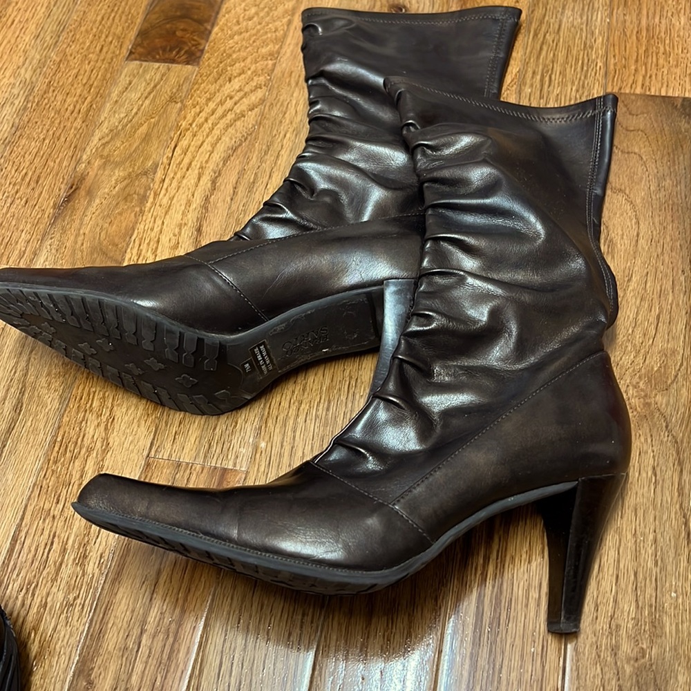 Franco Sarto bronze boots, 7 1/2 M